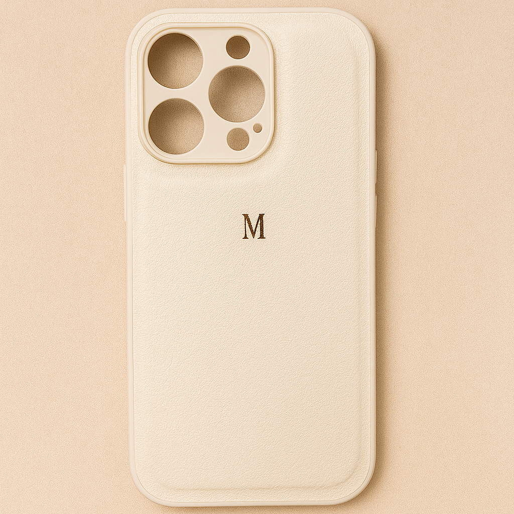 Elysian Leder Handyhülle – Beige