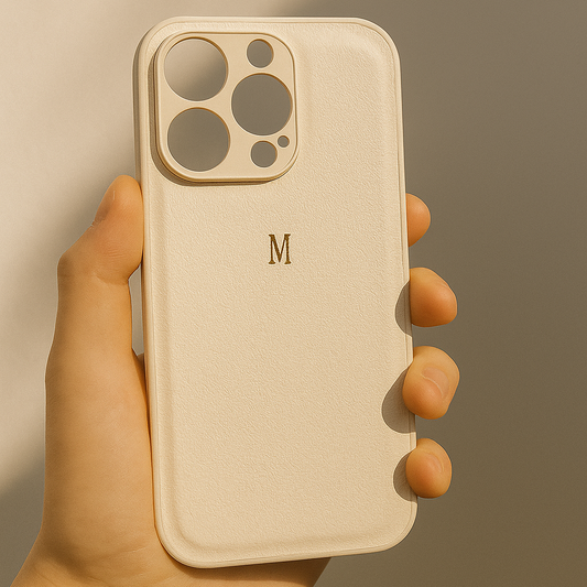 Elysian Leder Handyhülle – Beige