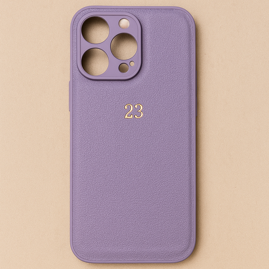 Elysian Leder Handyhülle – Lila