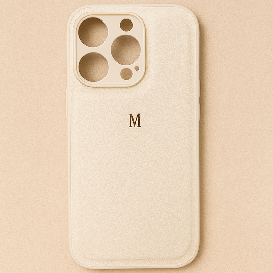 Elysian Leder Handyhülle – Beige